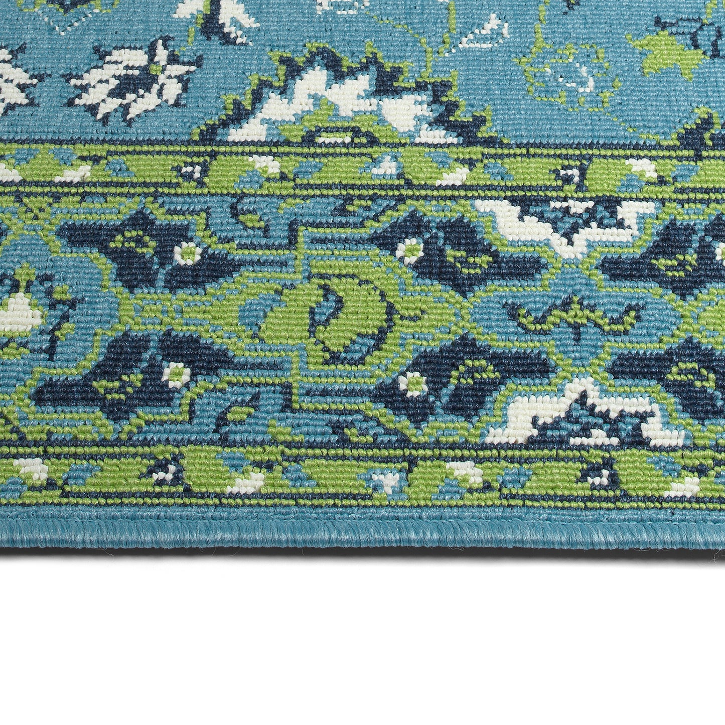 Kaleen Sunice Collection SUN13-79 Light Blue Throw Rug 1'9" x 3'