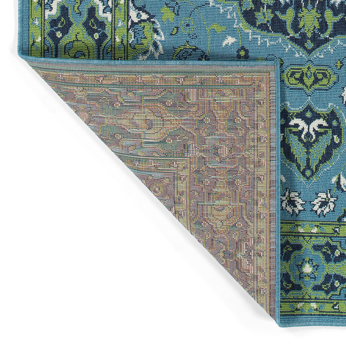 Kaleen Sunice Collection SUN13-79 Light Blue Area Rug 3'6" x 5'6"