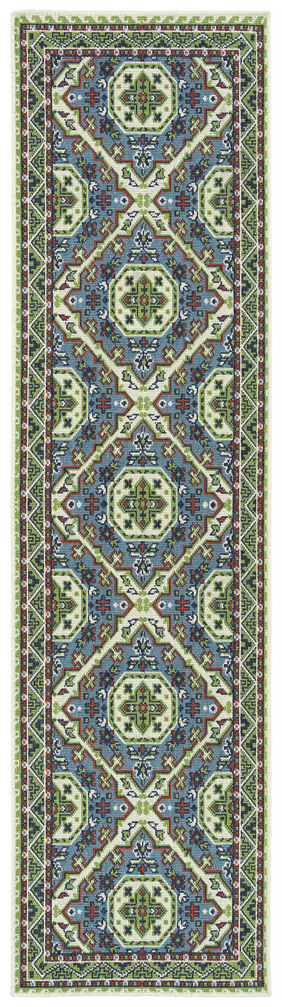 Kaleen Sunice Collection SUN14-79 Light Blue Throw Rug 2'5" x 3'9"