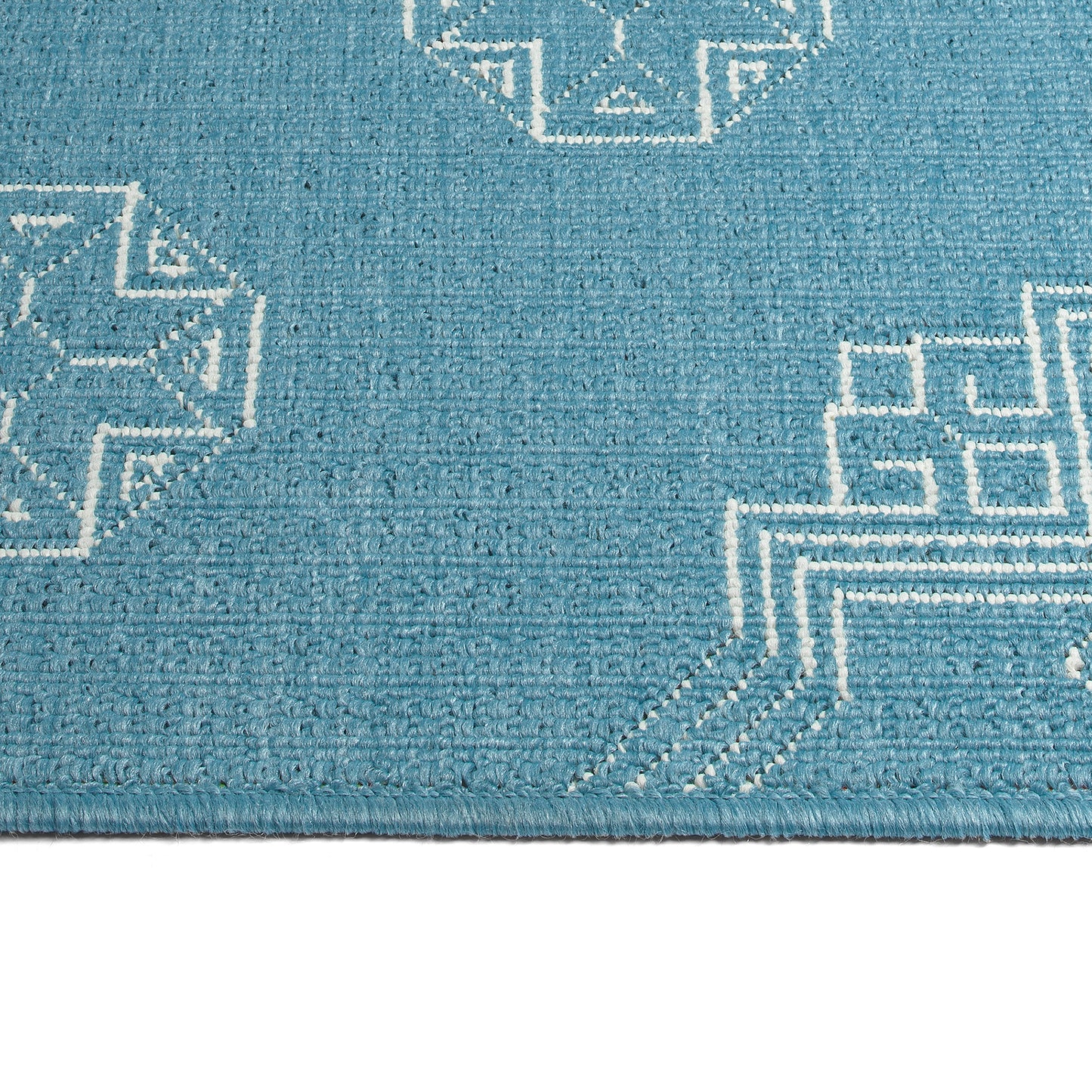 Kaleen Sunice Collection SUN15-79 Light Blue Throw Rug 2'5" x 3'9"