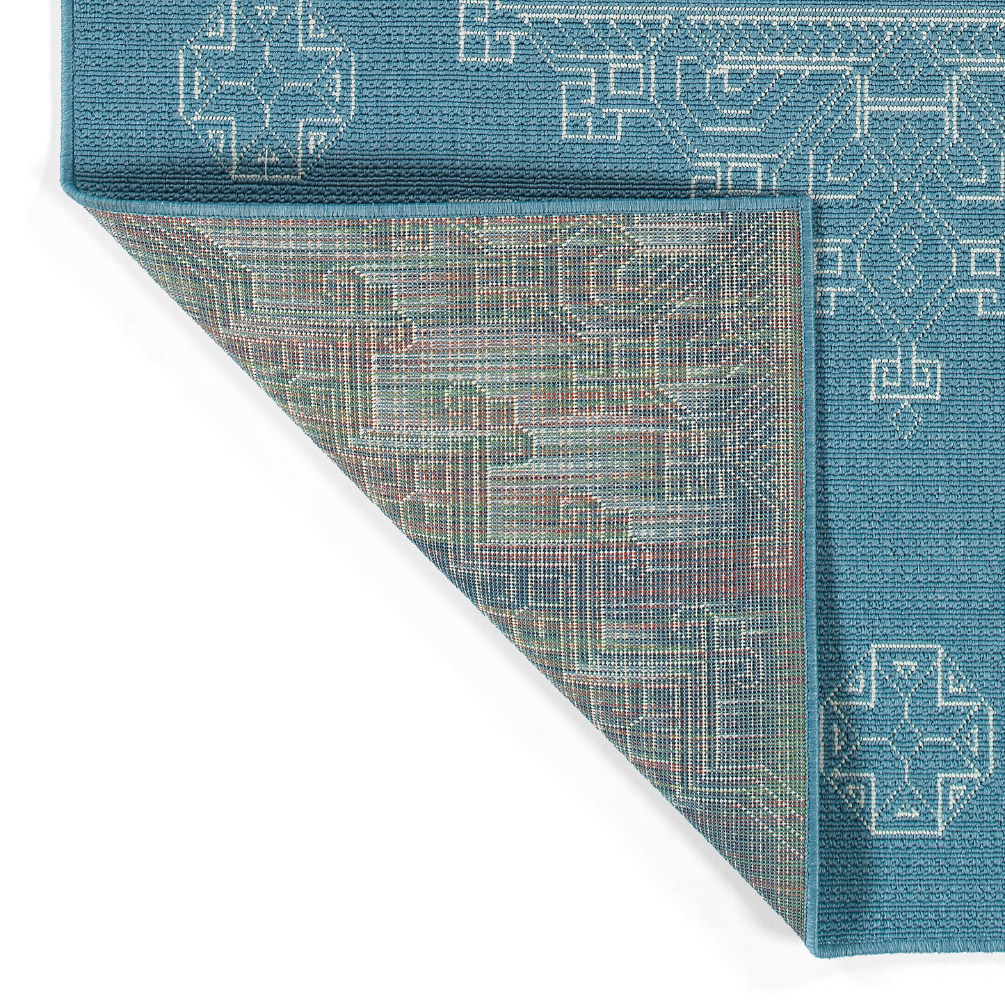 Kaleen Sunice Collection SUN15-79 Light Blue Throw Rug 2'5" x 3'9"