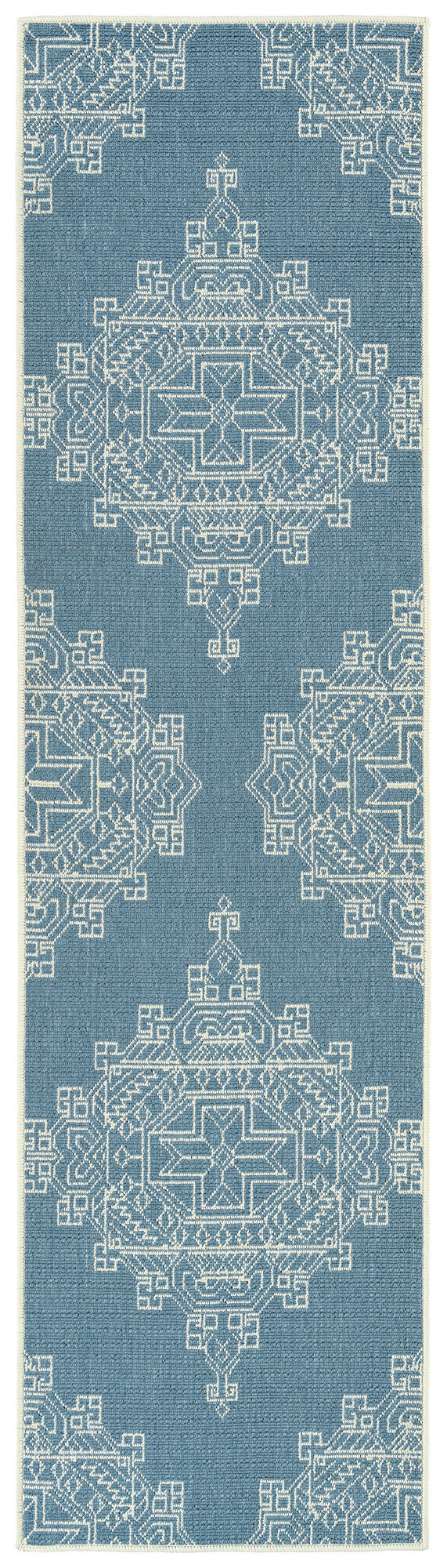 Kaleen Sunice Collection SUN15-79 Light Blue Throw Rug 1'9" x 3'