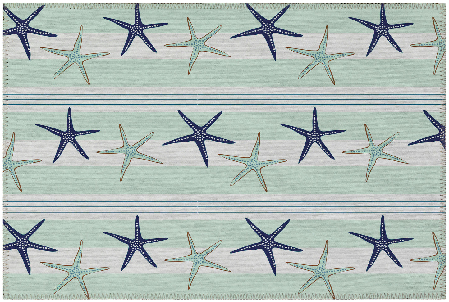 Indoor/Outdoor Seabreeze SZ12 Mist Washable 1'8" x 2'6" Rug