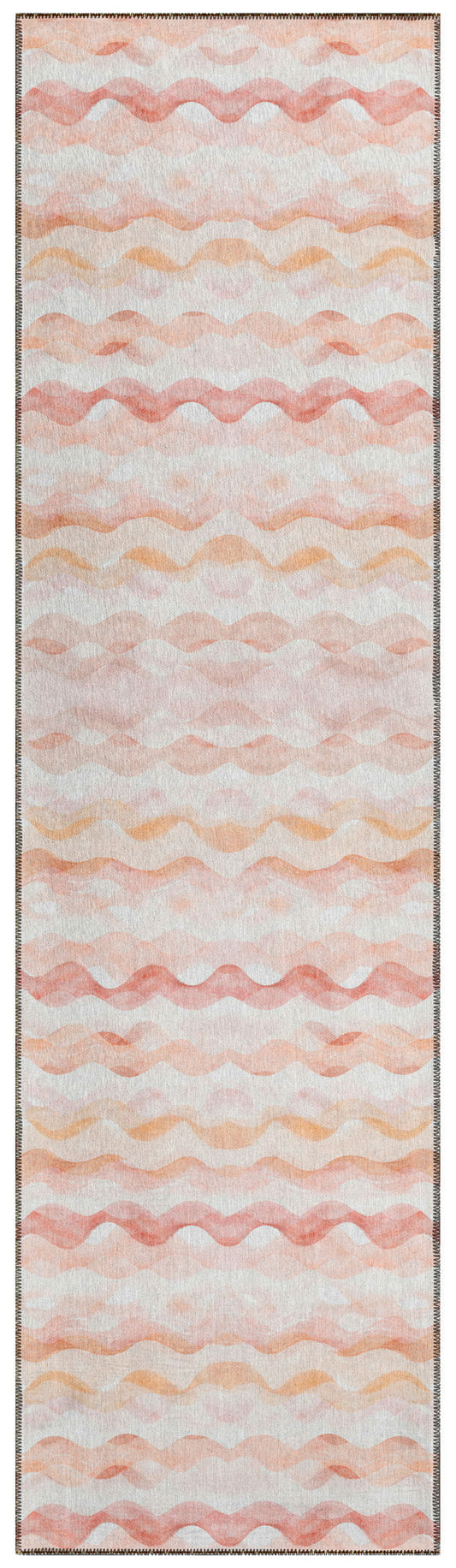 Indoor/Outdoor Seabreeze SZ16 Canyon Washable 2'3" x 7'6" Runner Rug