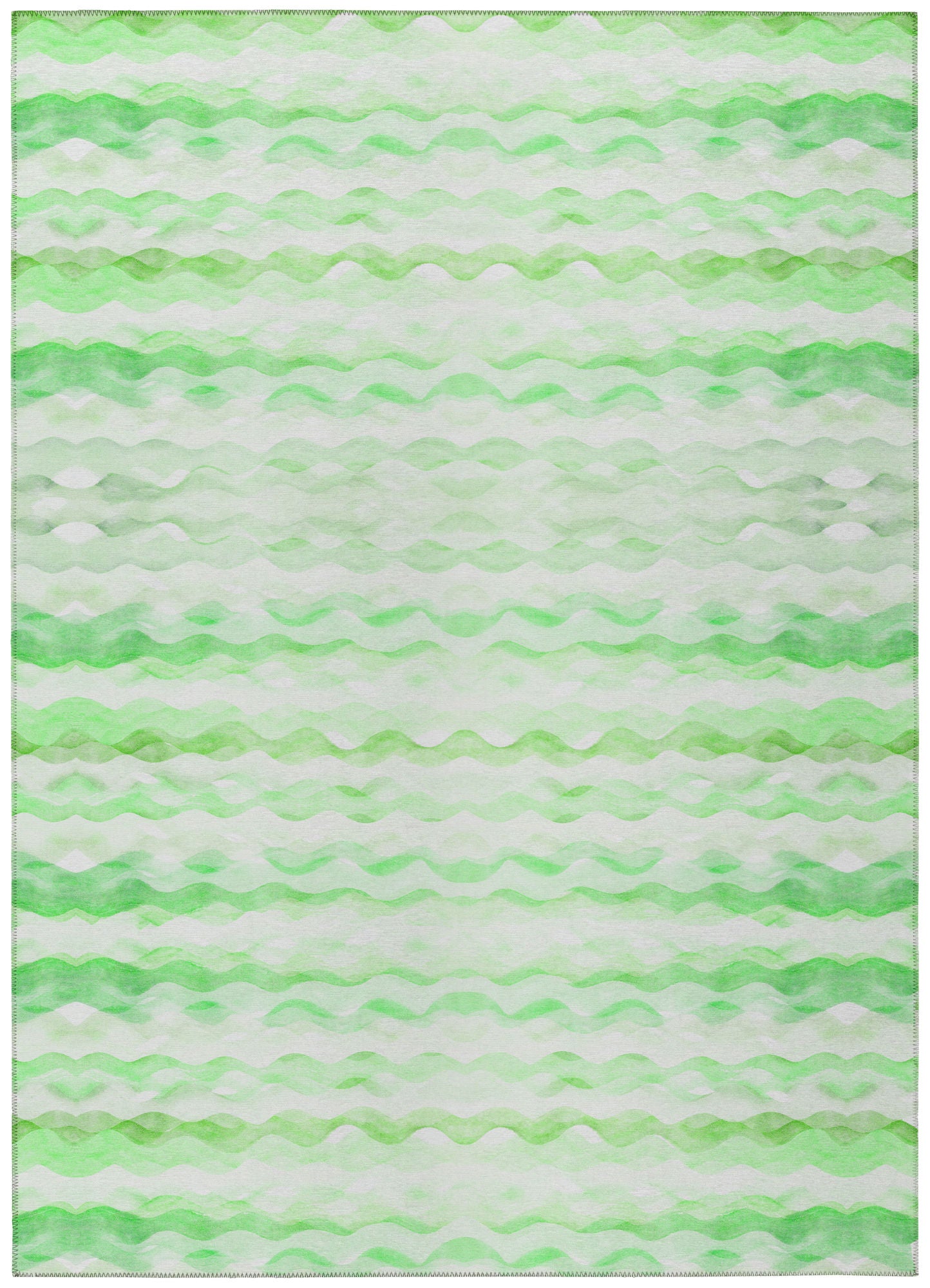 Indoor/Outdoor Seabreeze SZ16 Cactus Washable 3' x 5' Rug