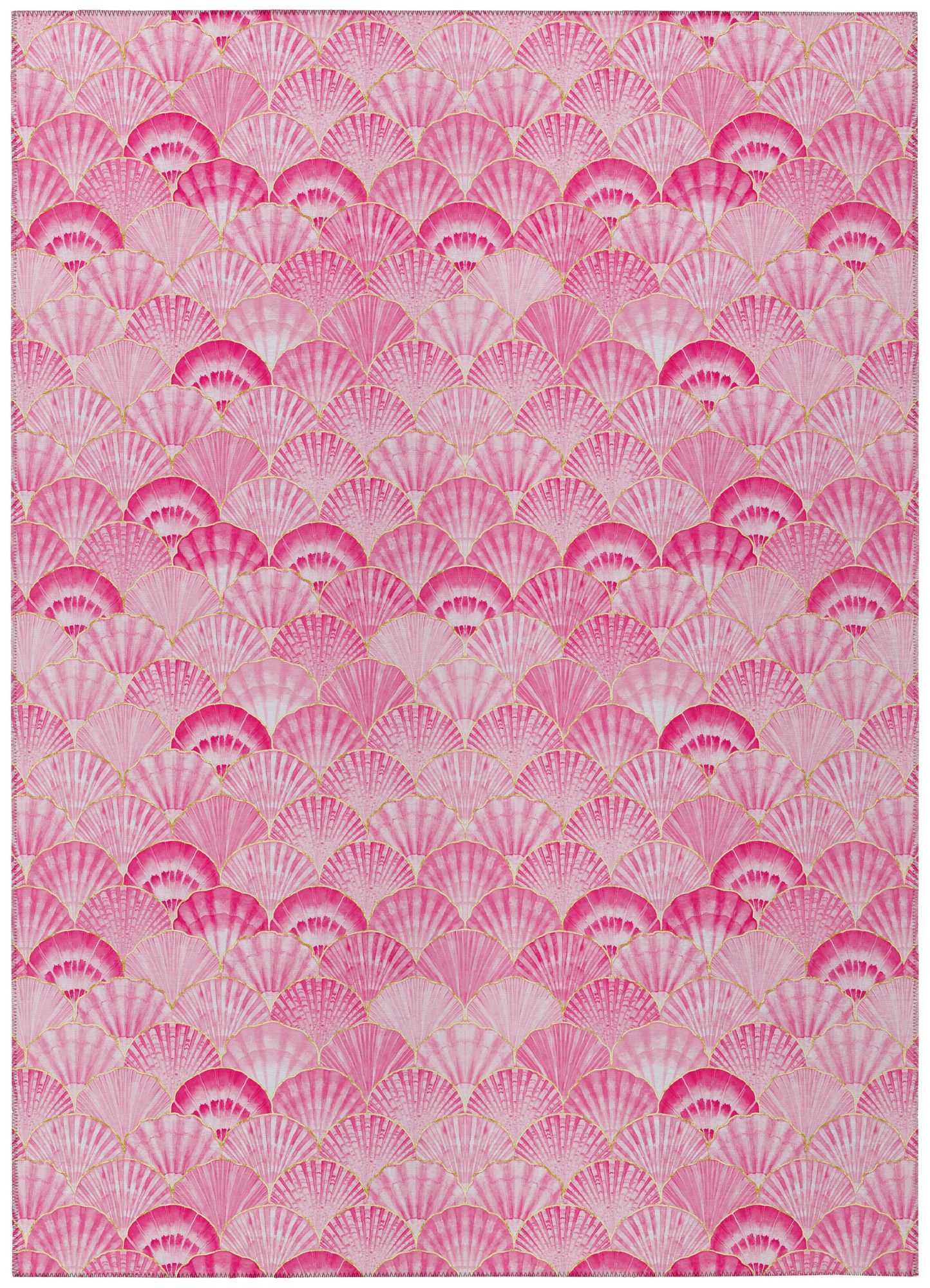 Indoor/Outdoor Seabreeze SZ2 Blush Washable 10' x 14' Rug