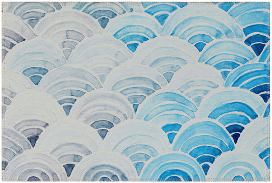 Indoor/Outdoor Seabreeze SZ5 Poolside Washable 1'8" x 2'6" Rug