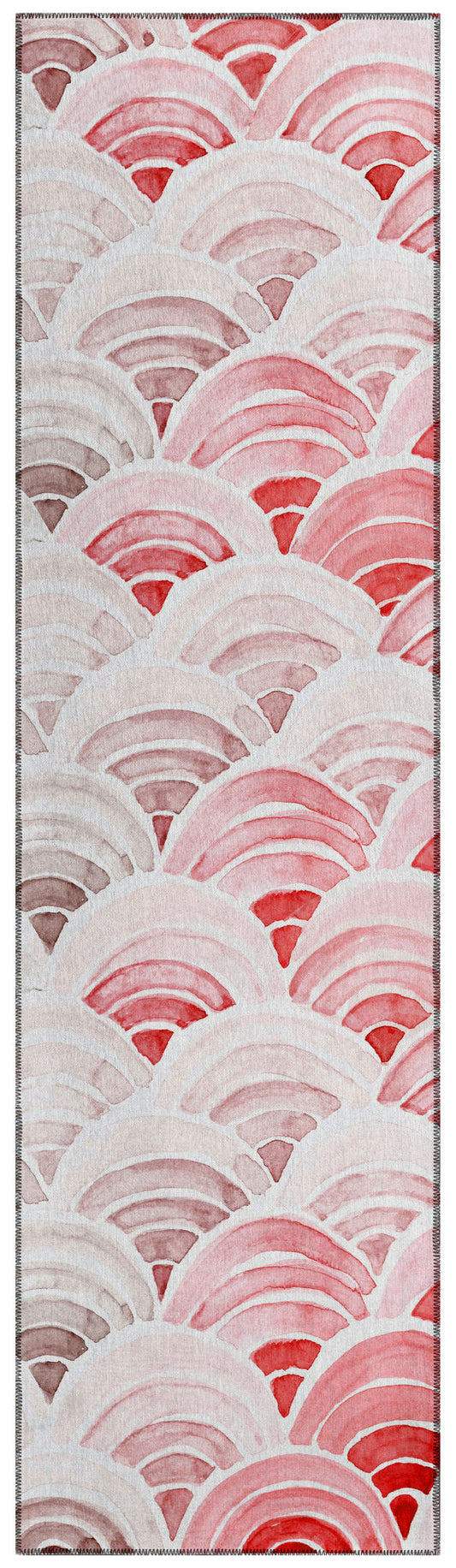 Indoor/Outdoor Seabreeze SZ5 Scarlett Washable 2'3" x 7'6" Runner Rug