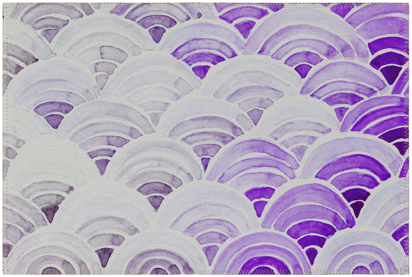 Indoor/Outdoor Seabreeze SZ5 Violet Washable 1'8" x 2'6" Rug