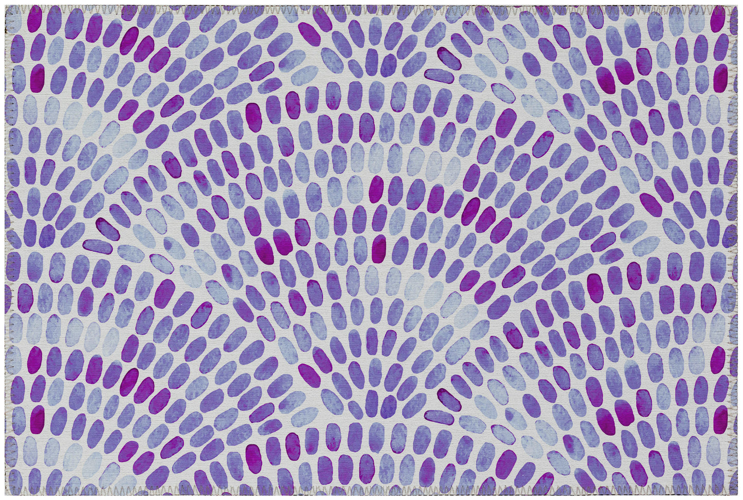 Indoor/Outdoor Seabreeze SZ7 Lavender Washable 1'8" x 2'6" Rug