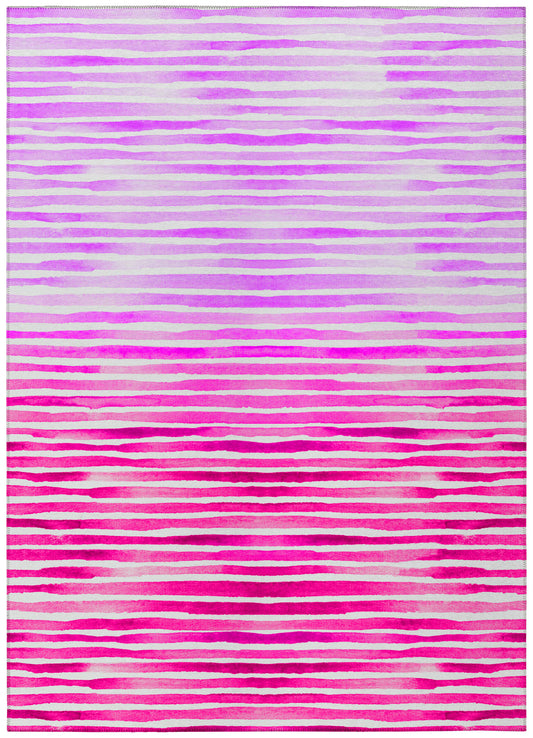 Indoor/Outdoor Seabreeze SZ8 Blush Washable 5' x 7'6" Rug