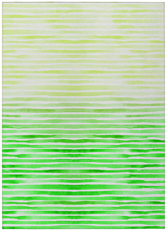 Indoor/Outdoor Seabreeze SZ8 Cactus Washable 10' x 14' Rug