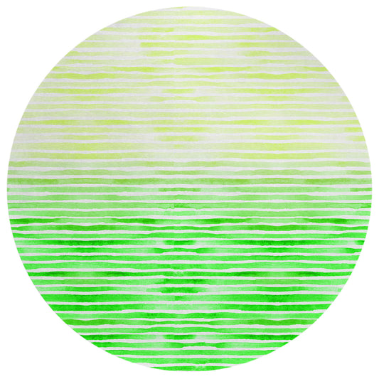 Indoor/Outdoor Seabreeze SZ8 Cactus Washable 8' x 8' Round Rug