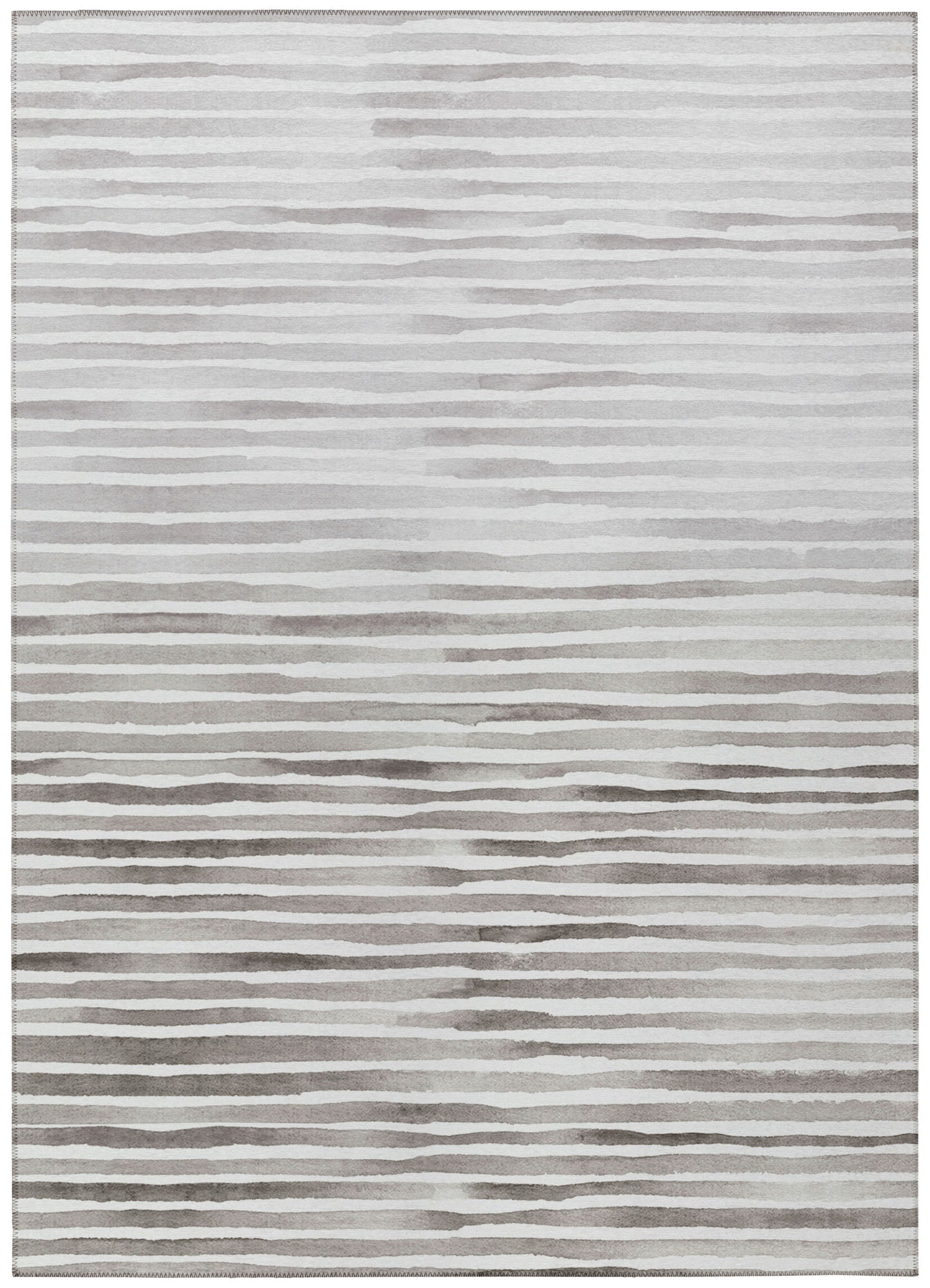 Indoor/Outdoor Seabreeze SZ8 Pewter Washable 5' x 7'6" Rug