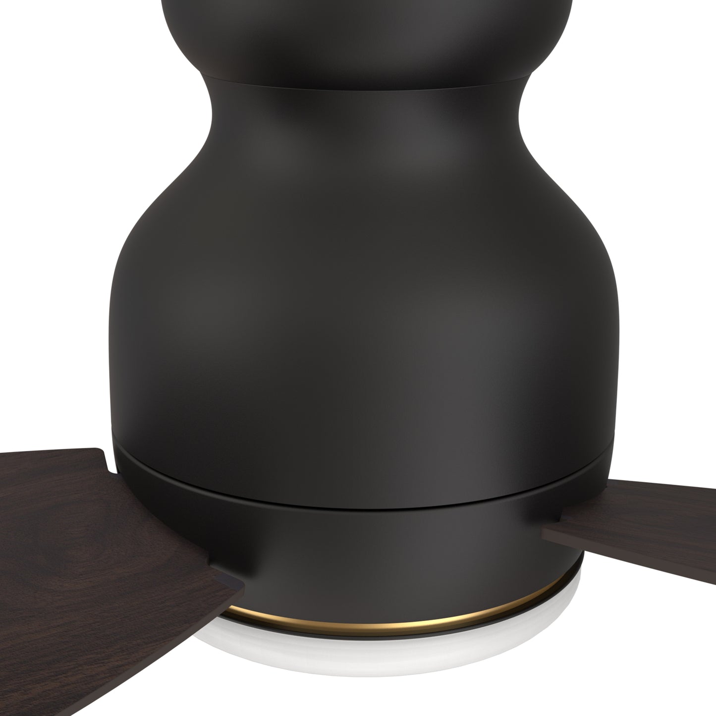 Trento 52 Inch 3-Blade Smart Ceiling Fan - Black