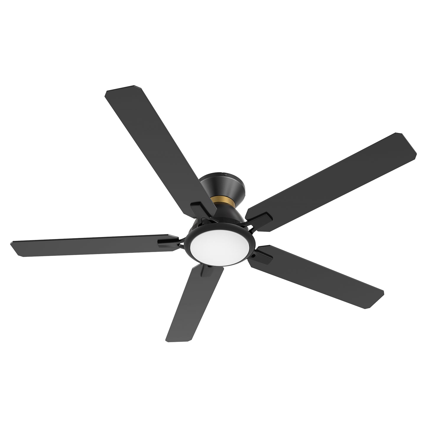 Espear 52 Inch 5-Blade Smart Ceiling Fan - Black
