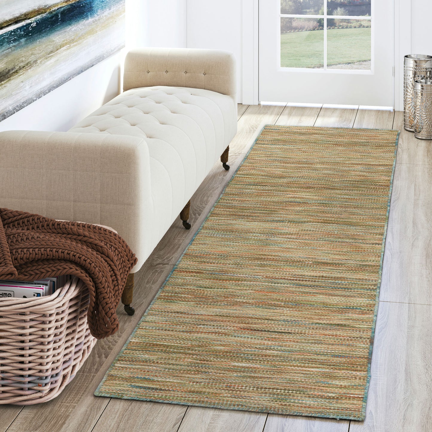 Targon TA1 Meadow 2'6" x 16' Runner Rug
