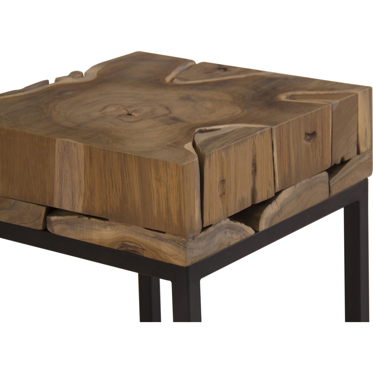 Terra Nova Natural Teak Root Live Edge Wood Table