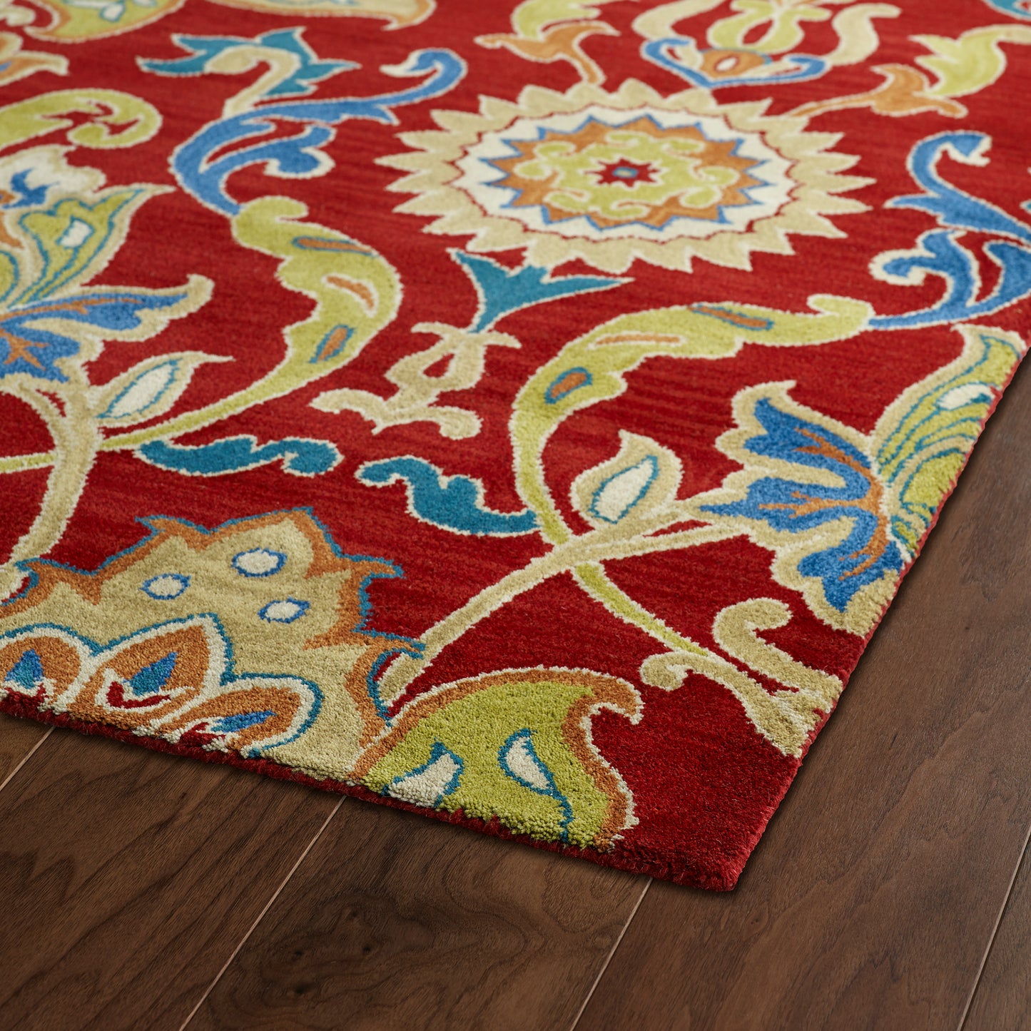 Kaleen Taj Collection Red Avacado Area Rug 8' x 11'