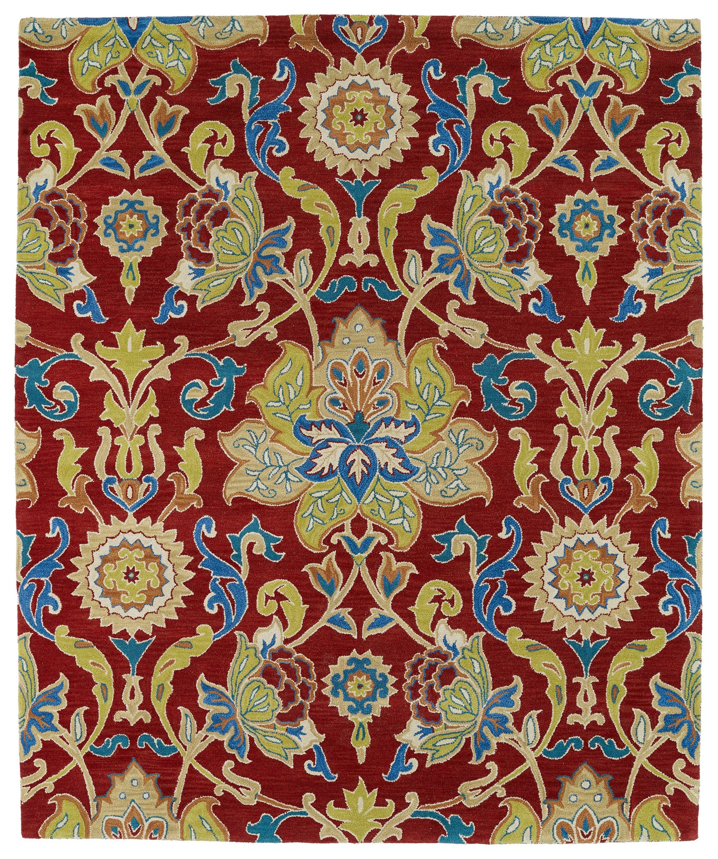 Kaleen Taj Collection Red Avacado Area Rug 8' x 11'