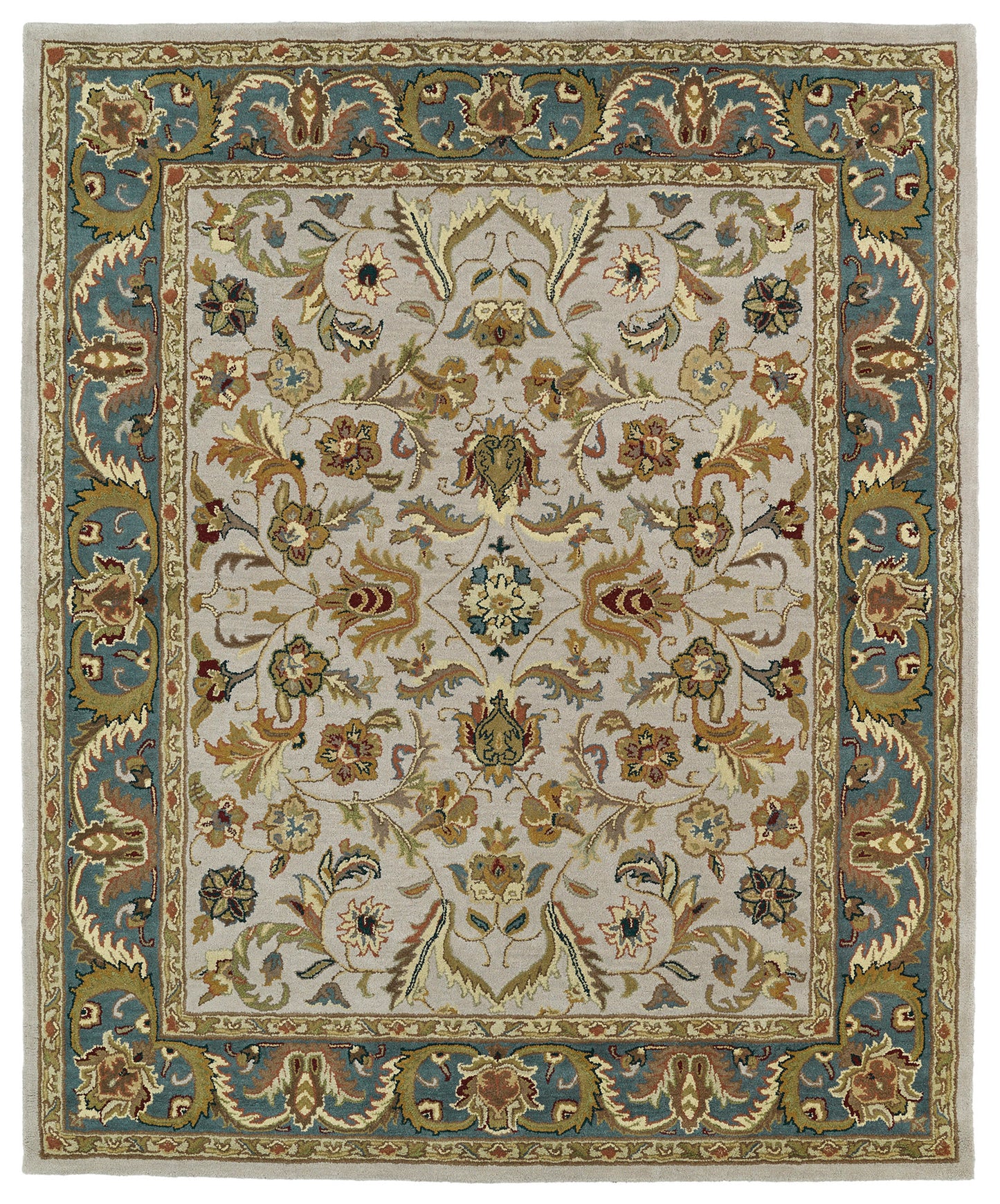 Kaleen Taj Collection Light Taupe  Area Rug 5' x 7'9"