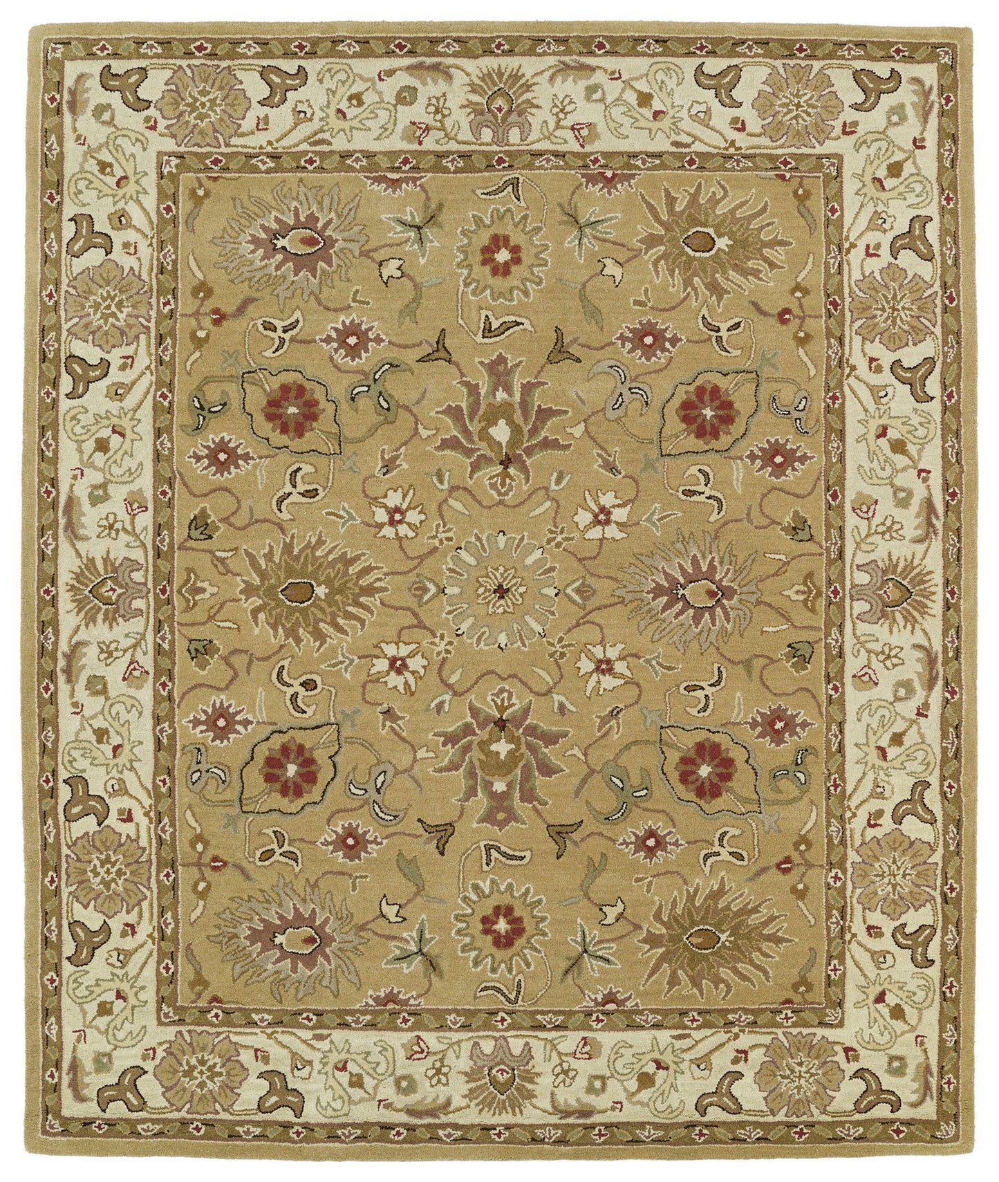 Kaleen Taj Collection Light Camel Area Rug 8' x 11'