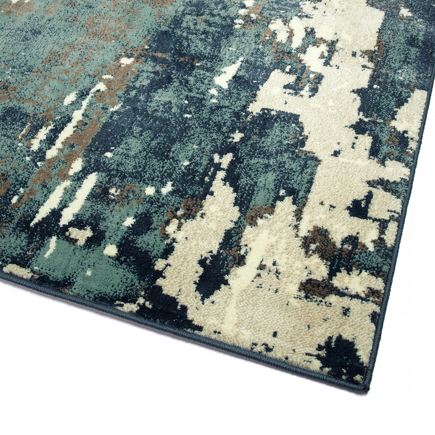 Kaleen Tallah Collection Navy Ivory Throw Rug 1'10" x 3'