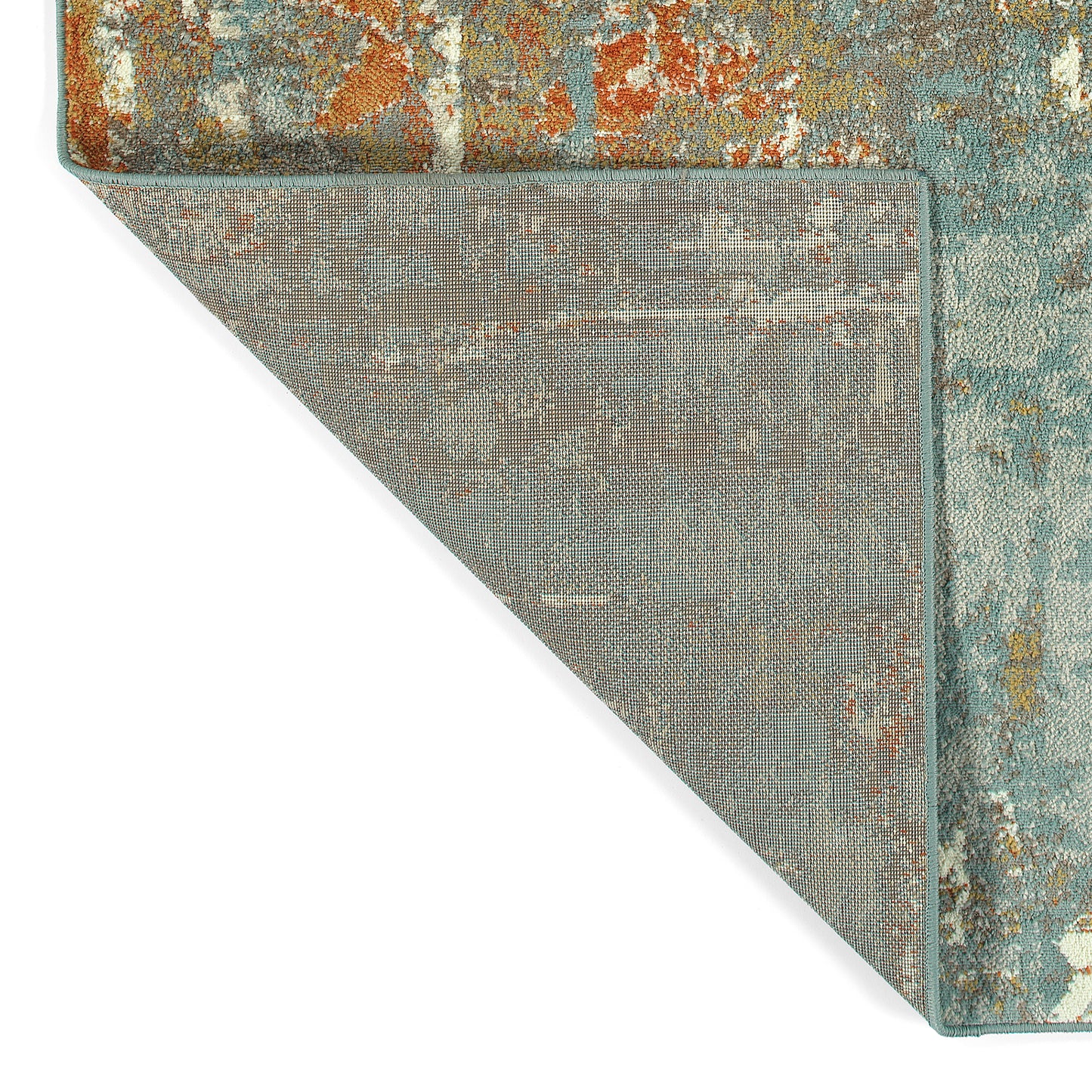 Kaleen Tallah Collection Multi LtBlue Area Rug 7'7" x 9'6"