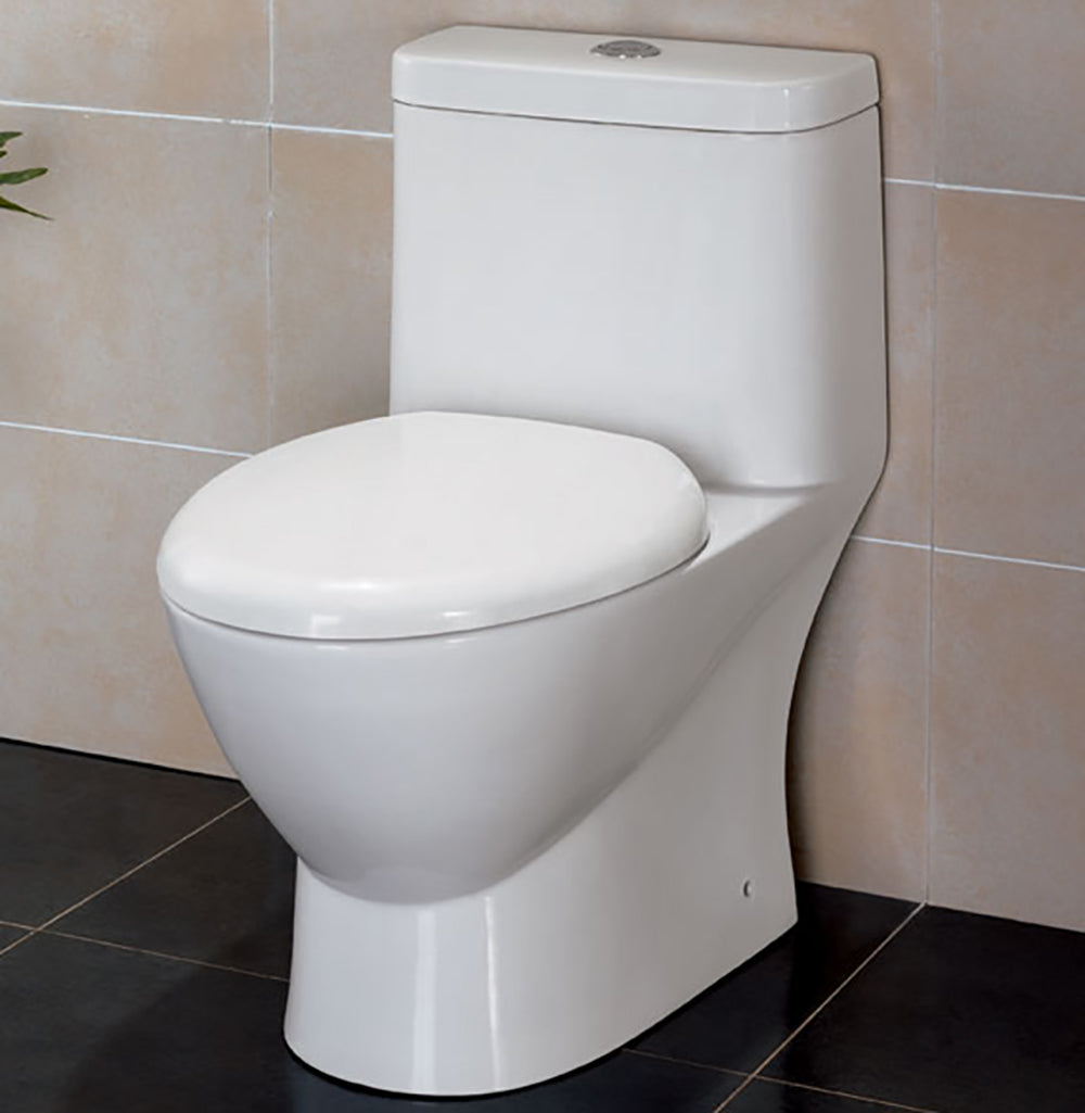 EAGO Modern Dual Flush One Piece Eco-Friendly Low Flush Ceramic Toilet