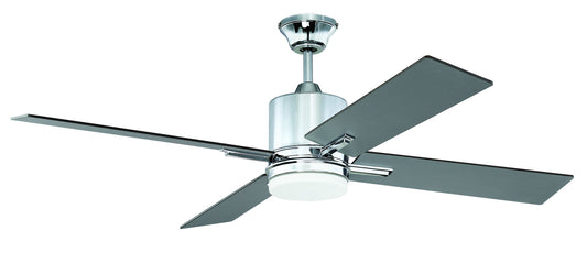 52" Teana Ceiling Fan in Chrome, TEA52CH4