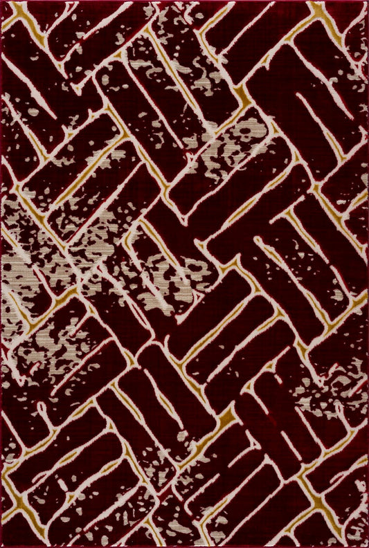 Titanium-Tm10R-Red-Canada-Cis010R811-7.10X10.6-240X320 Area Rug