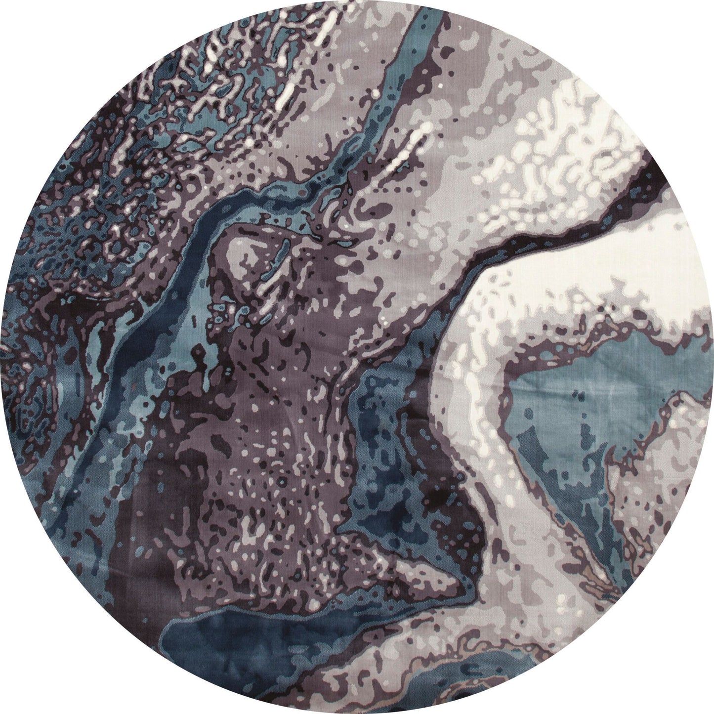 Titanium-Is_00_03_Blue-Aqua-Round 7.10 Area Rug