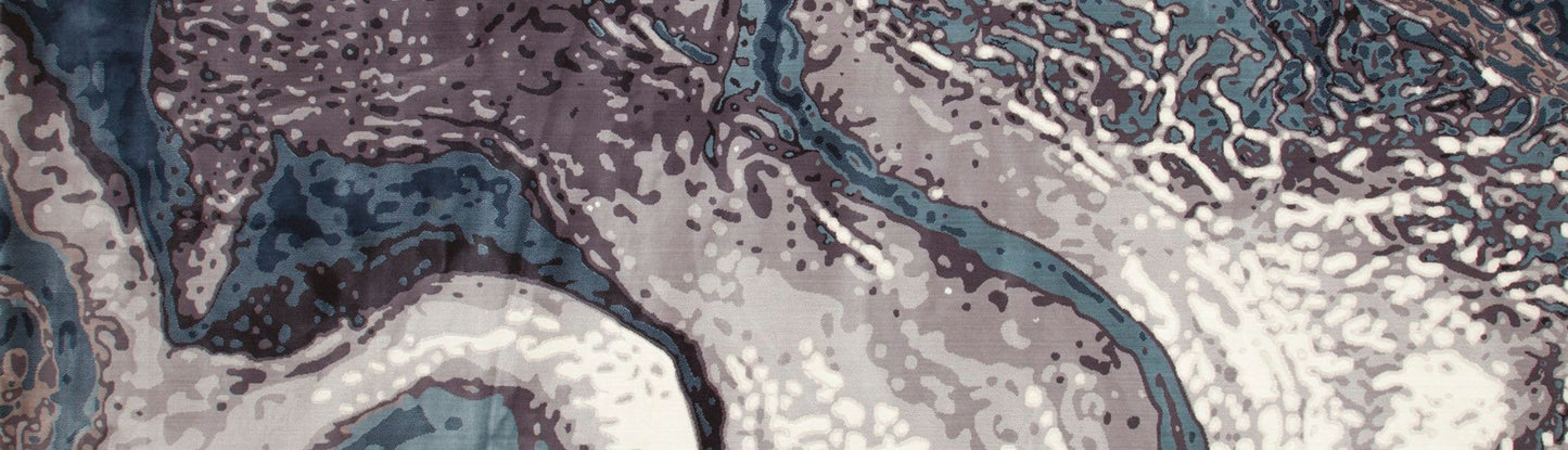 Titanium-Is_00_03_Blue-Aqua-Runner 2.7 X 9.4 Runner Rug