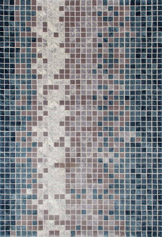 Titanium-Is_00_2606_Aqua-5.3 X 8.1 Area Rug