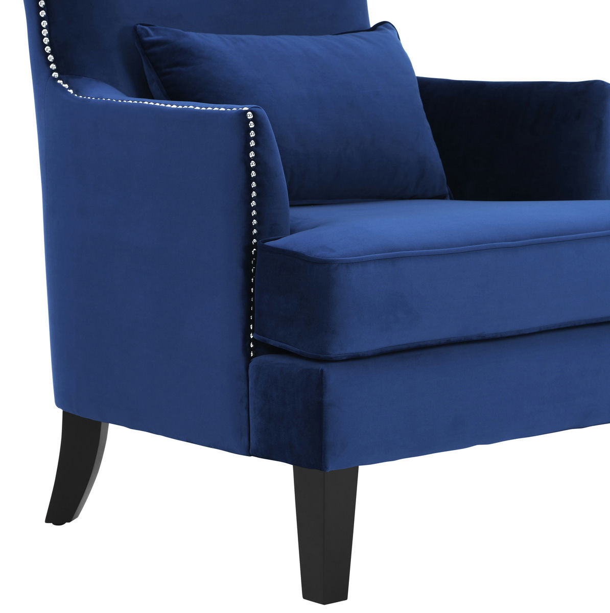 TOV Furniture Bristol Blue Tall Chair