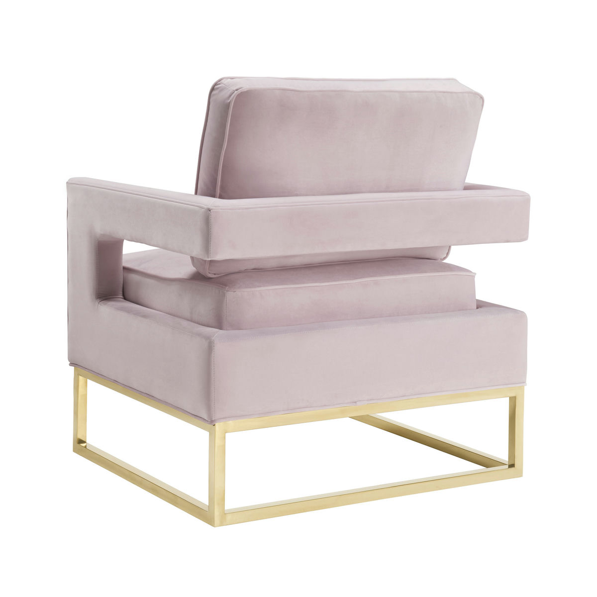 TOV Furniture Avery Blush Velvet Chair