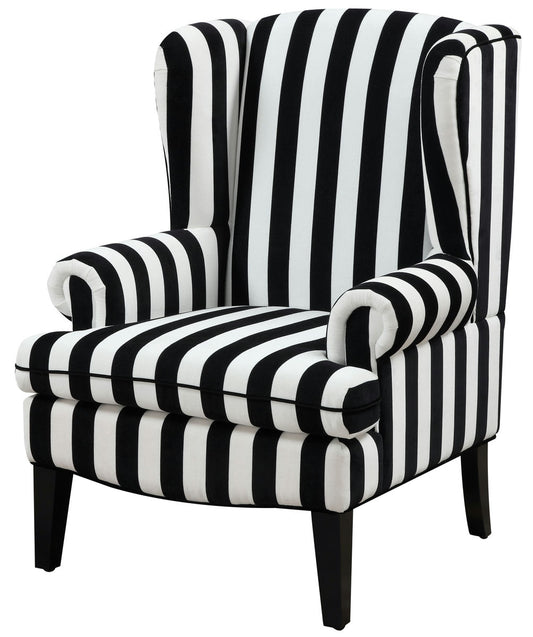 TOV Furniture Paris Velvet Wingback Chair