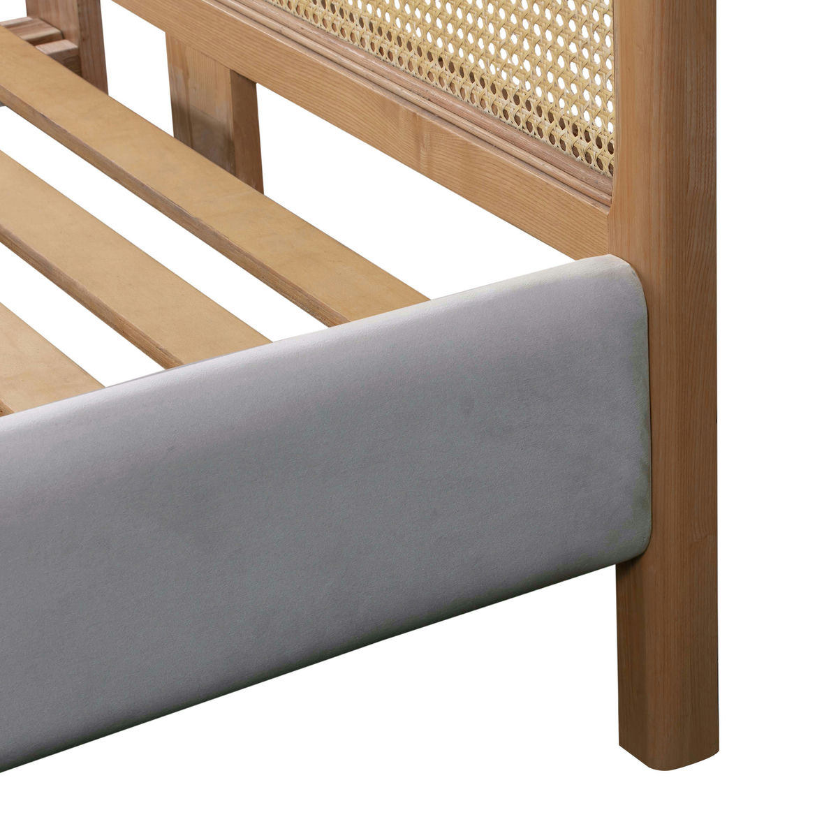 TOV Furniture Kavali Grey Queen Bed