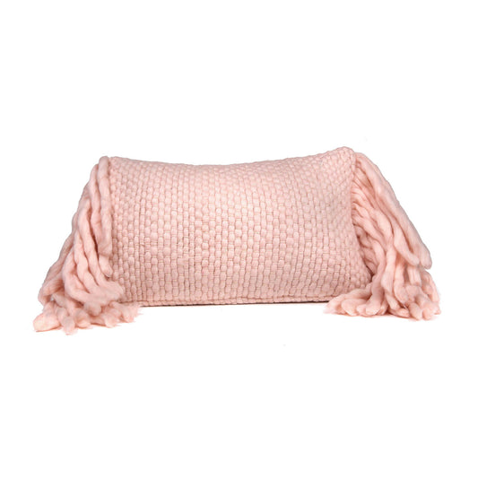 TOV Furniture Afrino Wool Blush Pillow