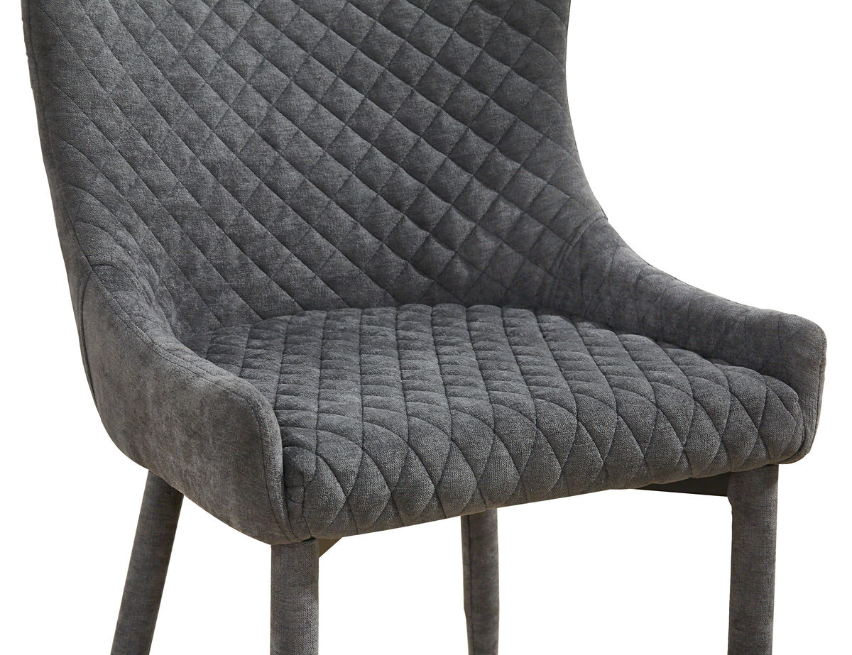 TOV Furniture Draco Grey Chair