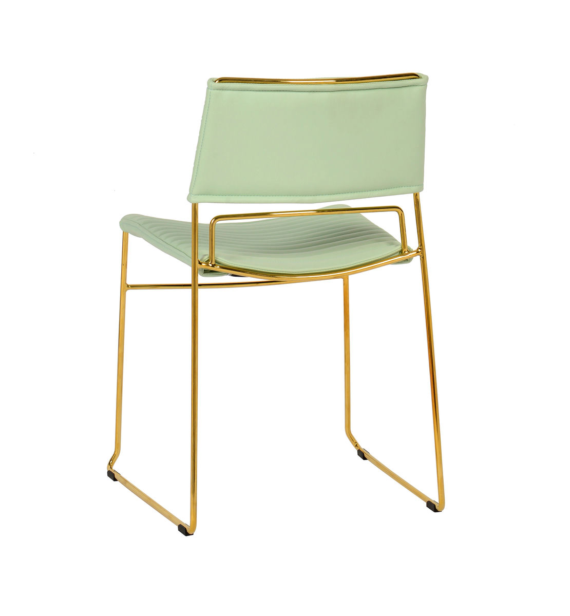 TOV Furniture Domani Mint Vegan Leather Chair (Set of 2)