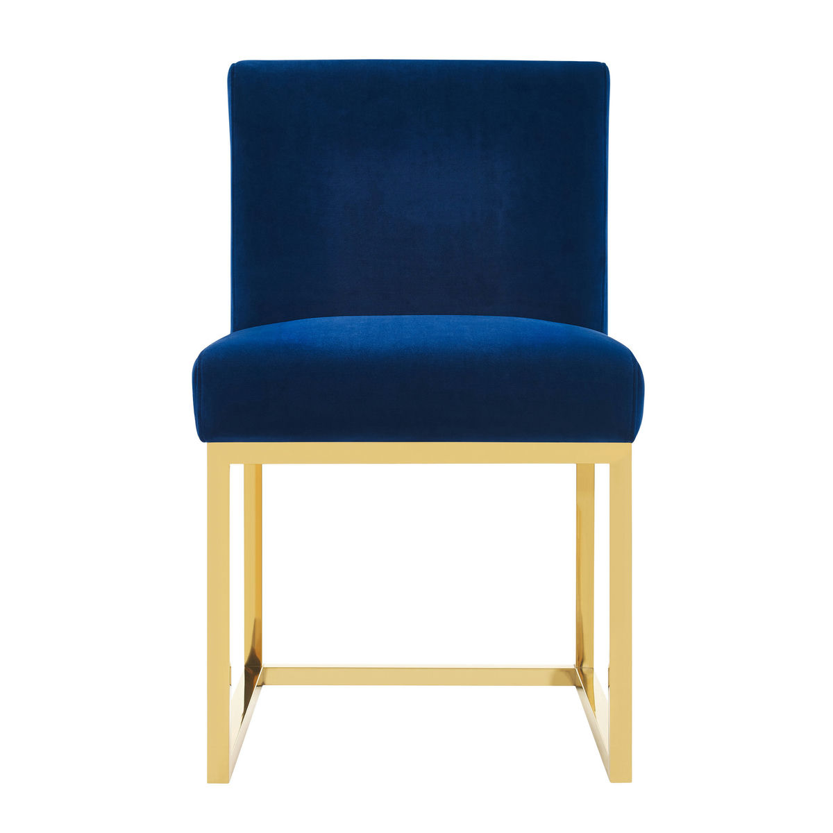 TOV Furniture Haute Navy Velvet Chair