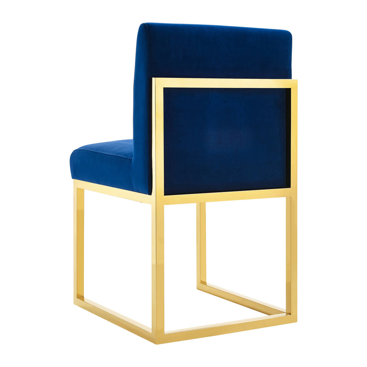 TOV Furniture Haute Navy Velvet Chair