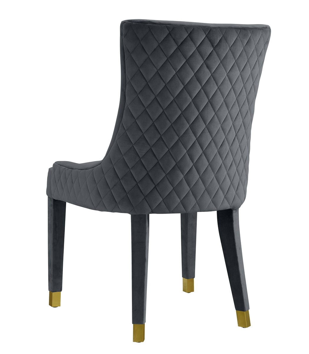 TOV Furniture Diamond Grey Dining Chair (Set of 2)
