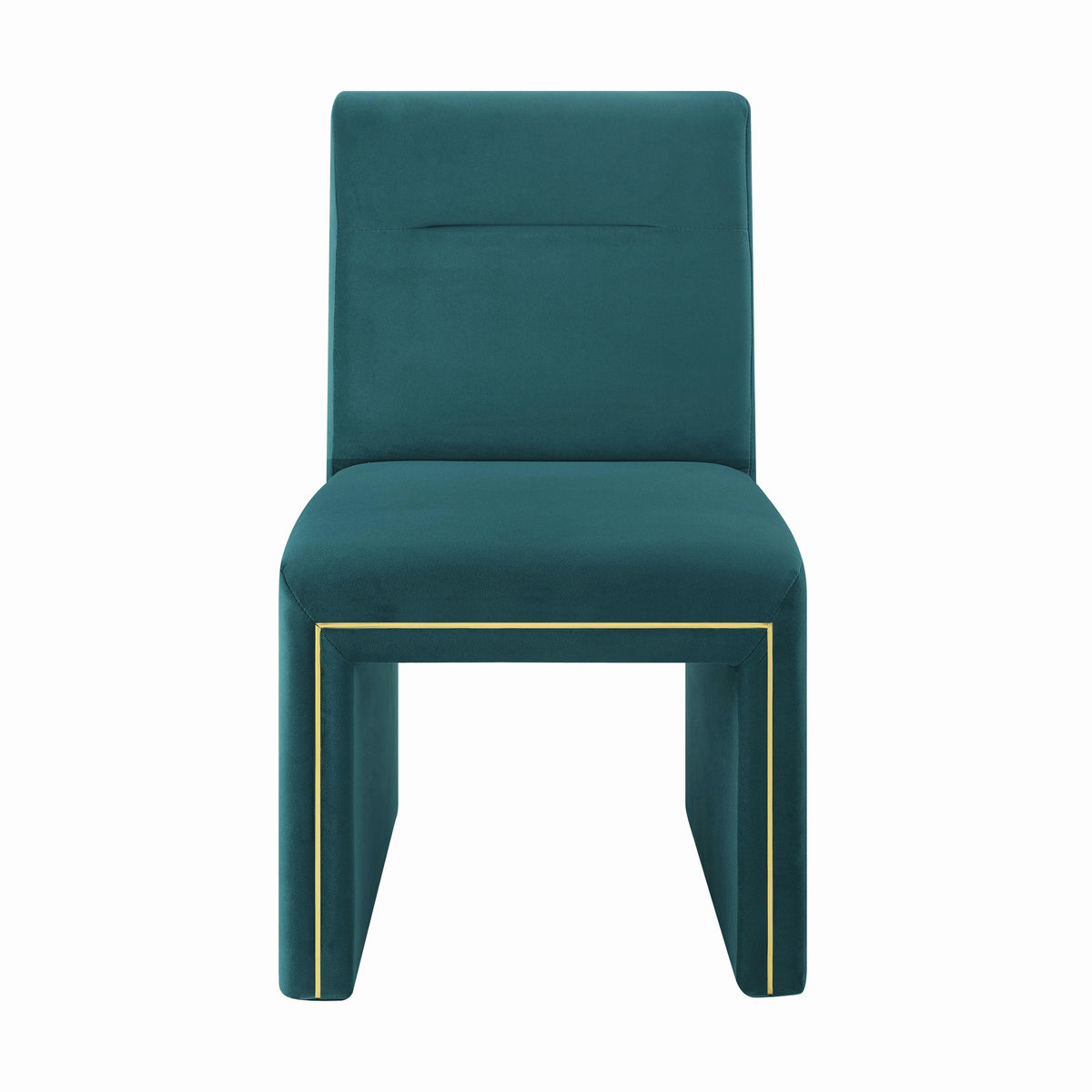 TOV Furniture Jaffa Teal Performance Velvet Dining Chair
