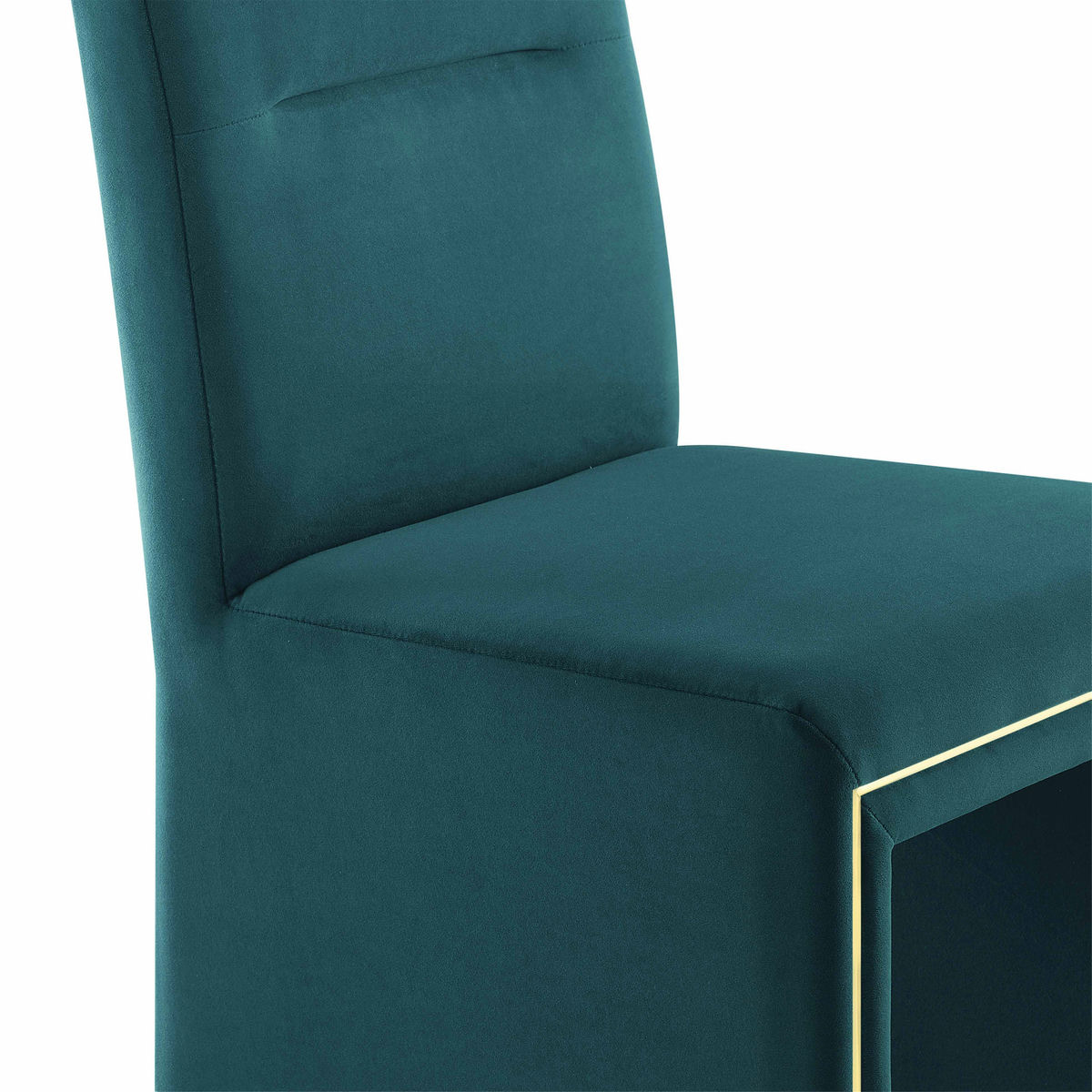 TOV Furniture Jaffa Teal Performance Velvet Dining Chair