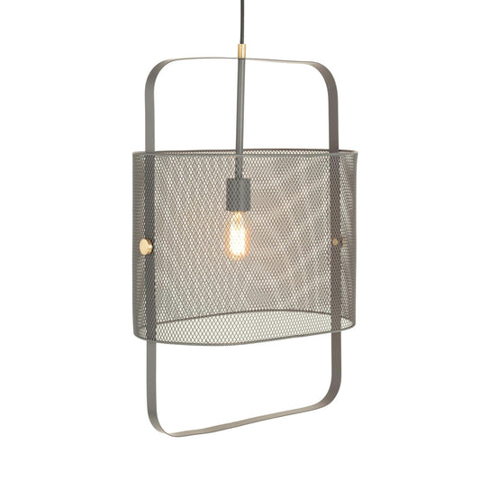TOV Furniture Klaus Large Grey Pendant