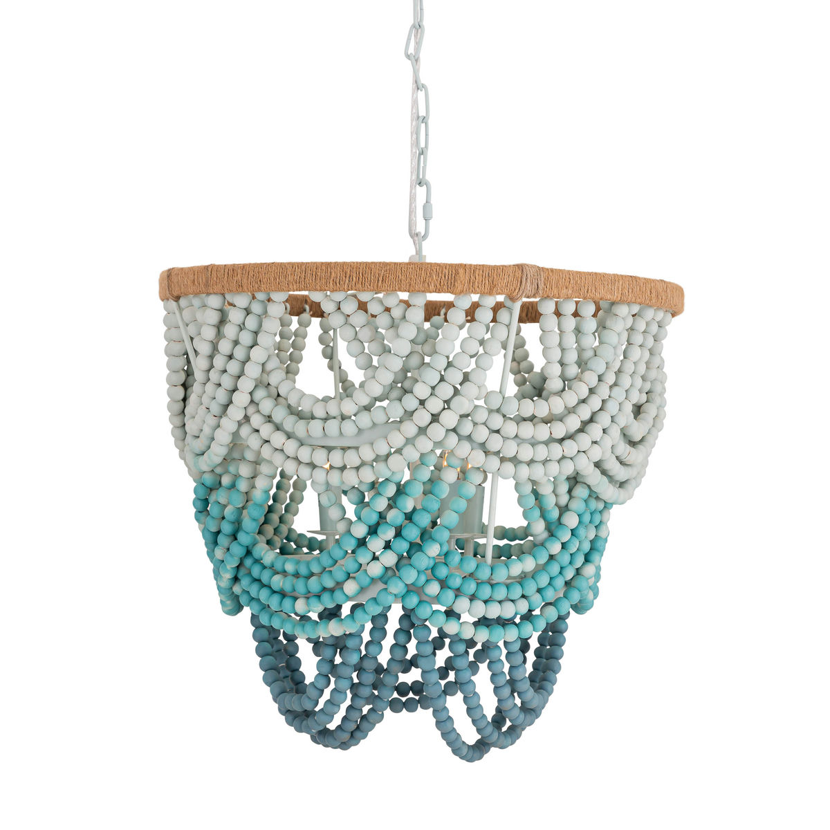 TOV Furniture Jade Beaded Chandelier