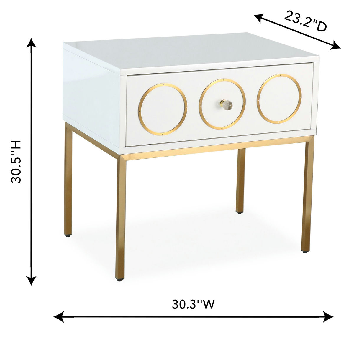 TOV Furniture Ella Side Table