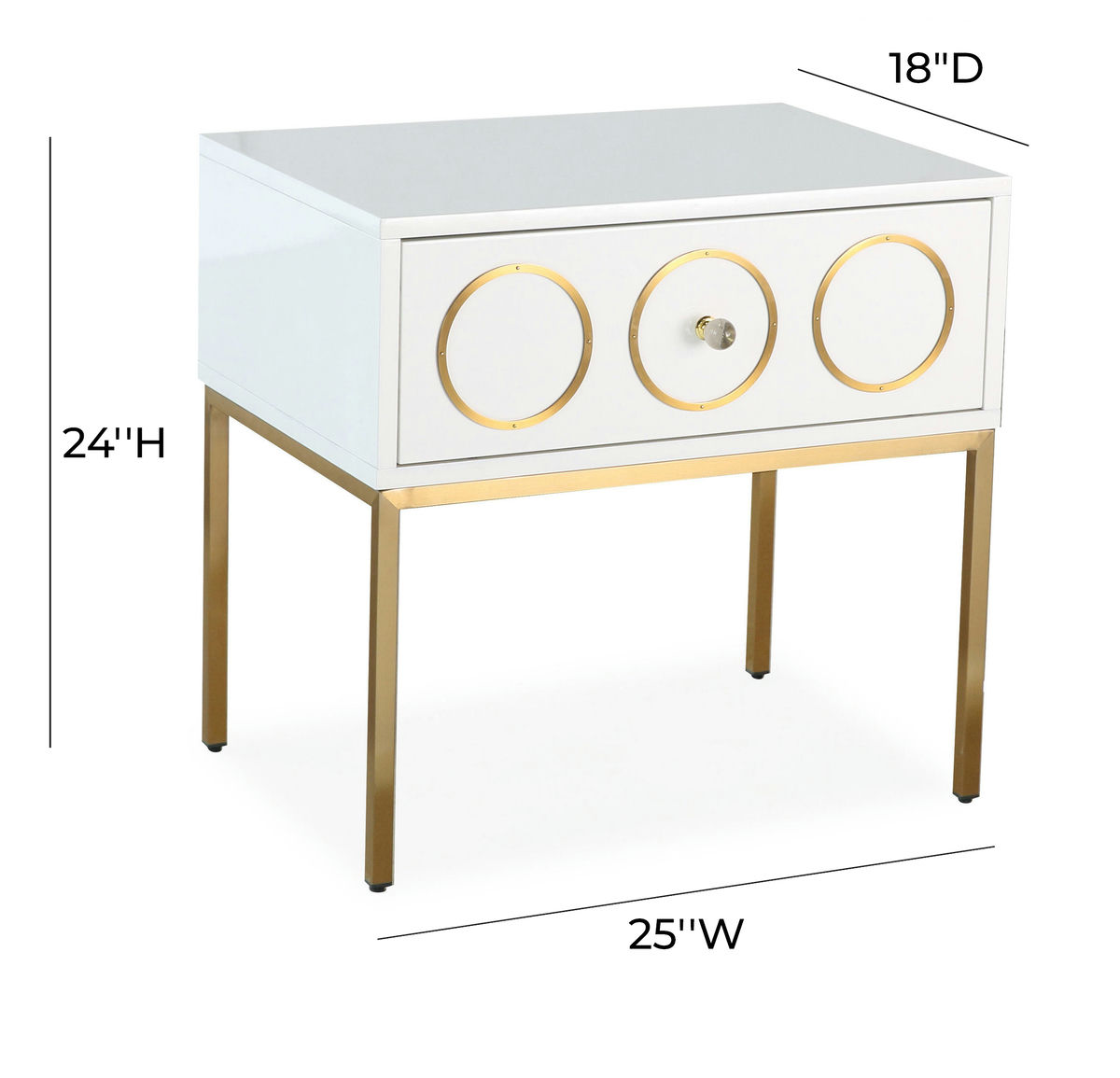 TOV Furniture Ella Side Table